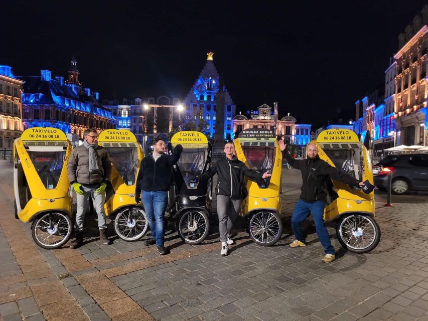 Private guided tour by electric bike taxi - What to bring for comfort in Lille weather