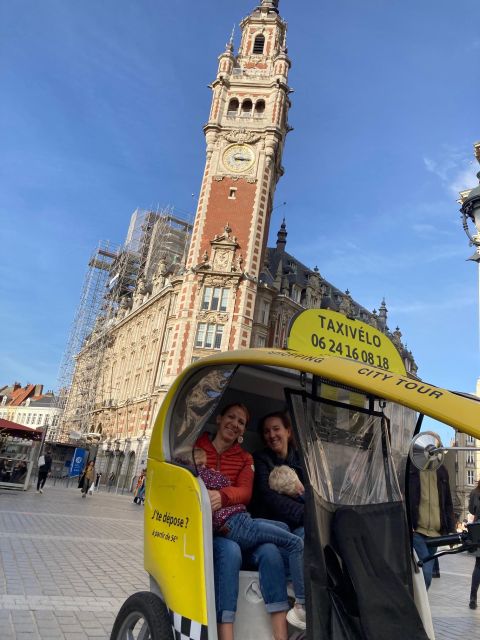 Private guided tour by electric bike taxi - Starting at Office de Tourisme de Lille near Place Rihour