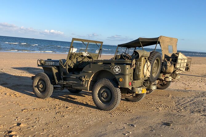Private Guided Tour in WW2 Jeep of the Landing Beaches - Key highlights you’ll feel right away
