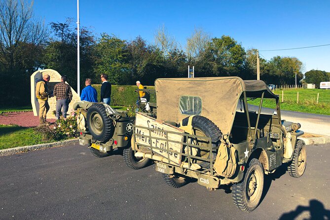 Private Guided Tour in WW2 Jeep of the Landing Beaches - The 2-hour route from Sainte-Mère-Église to Utah Beach