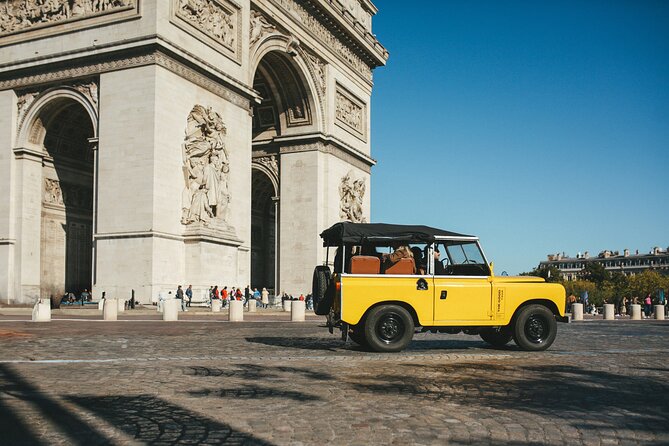 Private Guided Tour of Paris in a Vintage Land Rover - Palais Garnier and Galeries Lafayette on the Opéra side