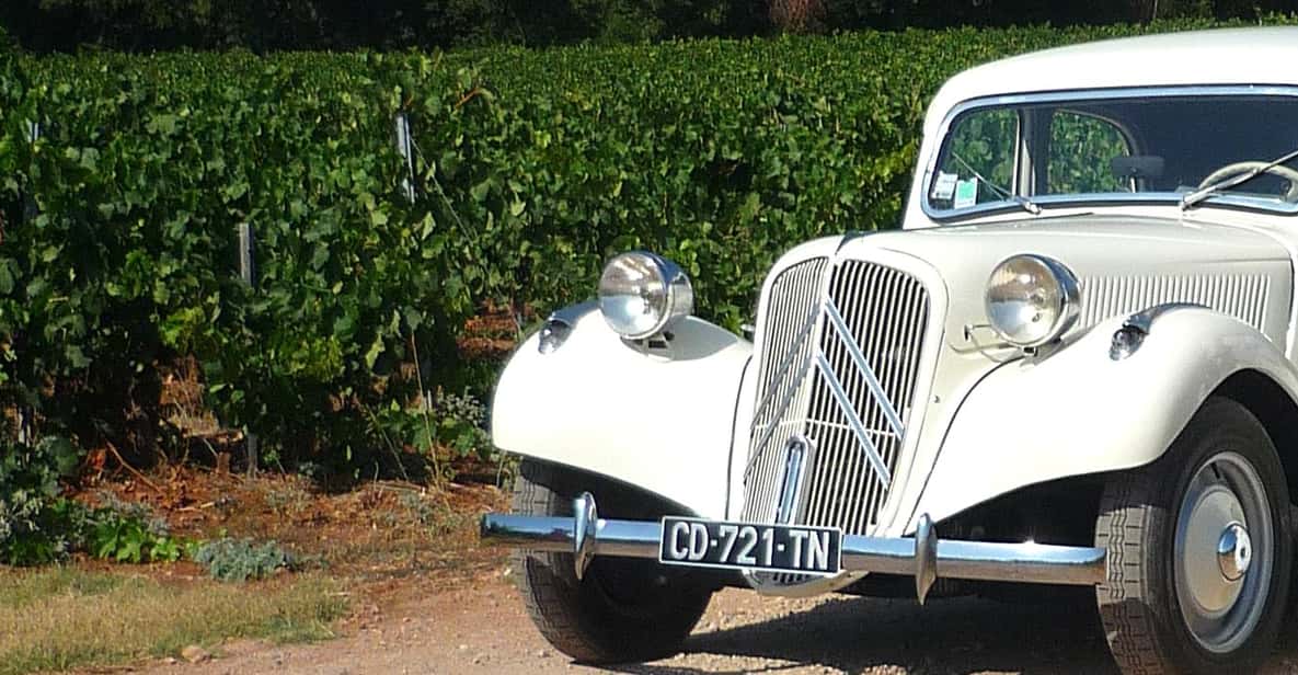 Private Half-Day Tour of the French Riviera in a Vintage Car - The vintage Citroën Traction Avant is more than a prop