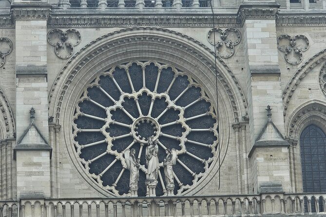 Private Notre Dame Outdoor Tour with Crypt Entry/Sainte Chapelle - Notre-Dame Façade Focus: Portals, Rose Windows, Gargoyles, and the Restoration Story