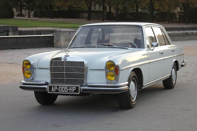 Private Paris guided Tour by classic 1970 Mercedes S Class - Gobelins, old workshops, and the first Paris mosque