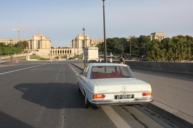 Private Paris guided Tour by classic 1970 Mercedes S Class - Butte-aux-Cailles and the Albert Tower