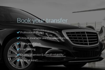 Private round trip transfer from/to PARIS <=> DISNEYLAND - Meeting your driver with a name sign