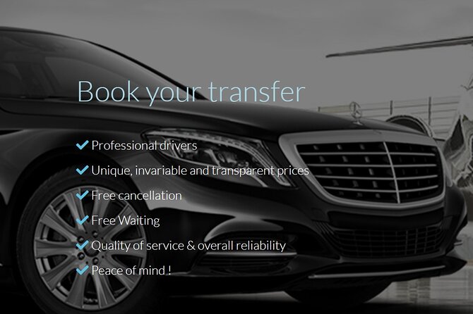Private round trip transfer from/to PARIS <=> DISNEYLAND - Meeting your driver with a name sign