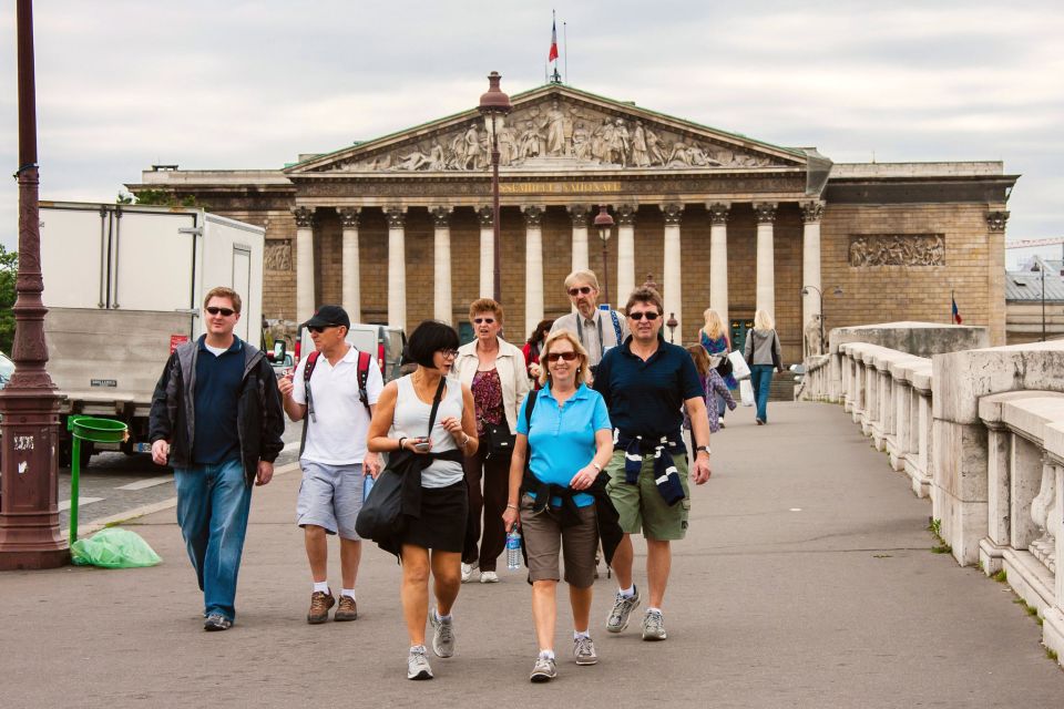 Private Secrets of Paris Bike Tour - Historic walls and Paris layered in plain sight