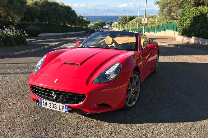 Private Tour of Juan les Pins by Ferrari - Why a Ferrari ride works here