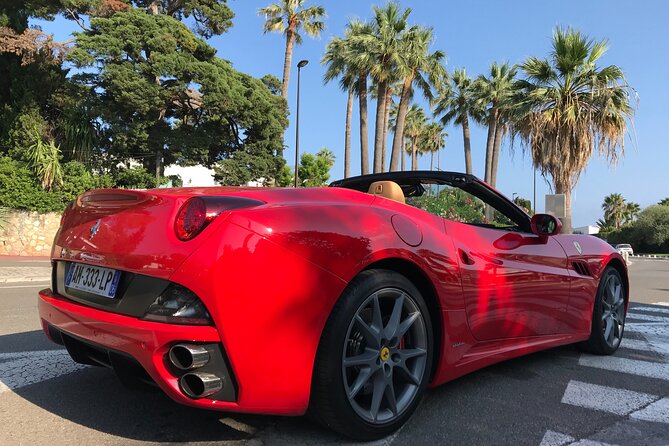 Private Tour of Juan les Pins by Ferrari - The Photo Pack is the real souvenir