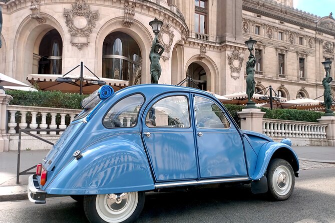 Private Tour of Paris in a convertible citroën 2CV - Arc de Triomphe laps: the Flame of the Unknown Soldier and Napoleon’s names