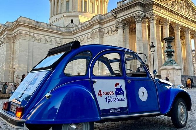 Private tour Paris Sightseeing 2 hours in Citroën 2CV - Why a vintage Citroën 2CV makes Paris feel different