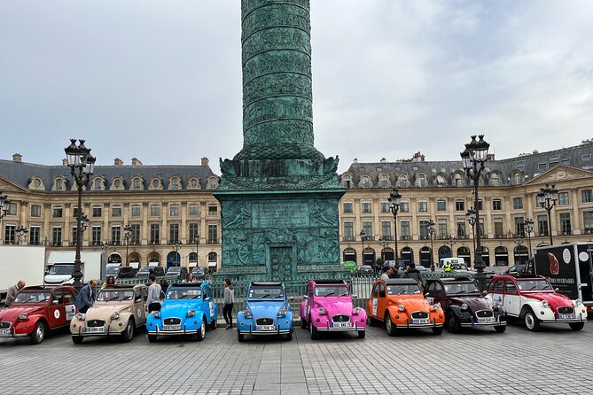 Private tour Paris Sightseeing 2 hours in Citroën 2CV - What your driver-guide does with the route (and why names matter here)