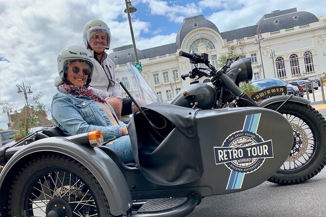 Private tour: visit Deauville in a sidecar - Clairefontaine racecourse and the Deauville casino built for spectacle