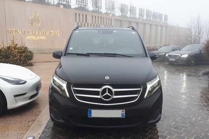Private transfer from Paris or CDG airport to Reims or Epernay - What the drive feels like after a long flight