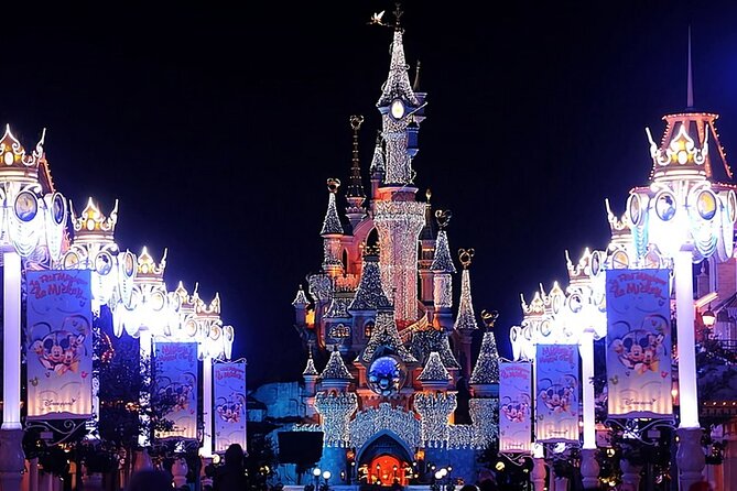 Private transfer from/to CDG, ORLY airports <=> DISNEYLAND - The approximately 30-minute ride to Marne-la-Vallée