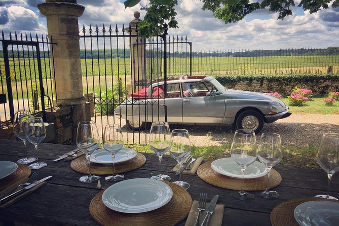 Private wine trip to Saint-Emilion aboard vintage French presidential car - Why the vintage Citroën DS changes the day