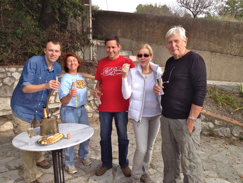 Provence Olive Harvest - Tasting olive oil, truffle oil, and truffle salt
