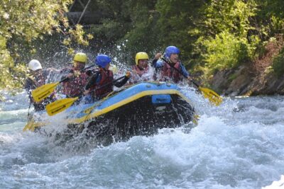 Rafting at the foot of Mont Blanc in Chamonix - Meeting at L’Arveyron in Chamonix