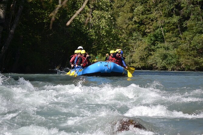 Rafting at the foot of Mont Blanc in Chamonix - How the Two-and-a-Half-Hour Schedule Works
