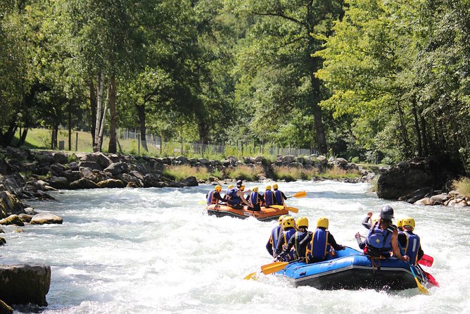 RAFTING BOURG SAINT MAURICE - Descent of the Isère (2h on the water) - What’s Included: Equipment, Transfers, and a Mobile Ticket