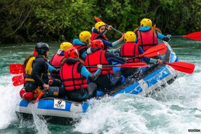 Rafting Verdon – “Point Sublime” – Sports Course - Starting at Camping Huttopia near Castellane