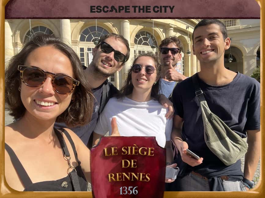 Rennes: Outdoor Escape Game - Le Siège de Rennes - Key points to know before you book