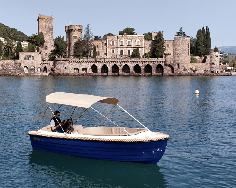 Rental of electric boats without a license - Setting Off on the Siagne