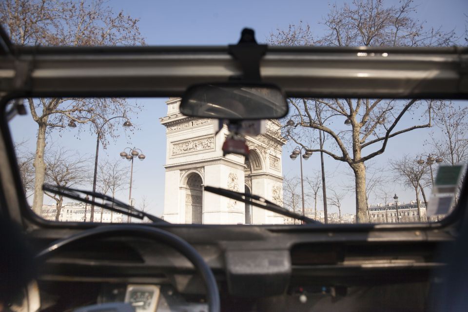 Romantic Paris Vintage Citroën 2CV Tour - Private 2CV Details: Convertible Comfort and Real Local Control