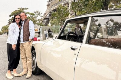 Romantic Tour of Paris in a Vintage Luxury Open-Top French Car - Les Invalides, the Grand Palais, and Pont Alexandre III