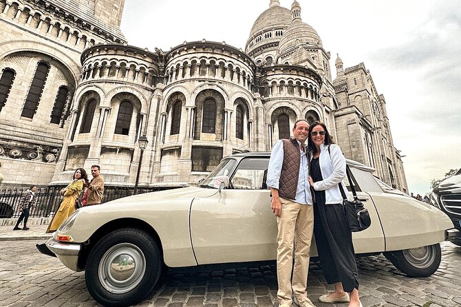 Romantic Tour of Paris in a Vintage Luxury Open-Top French Car - Parc Monceau and the final return through Courcelles