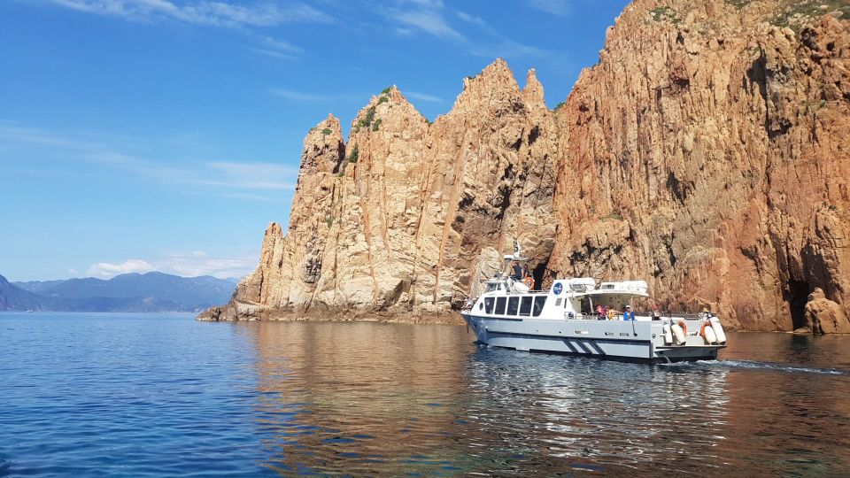 Sagone/Cargèse: Scandola, Piana, Girolata Cruise W/Swimming - Gulf of Porto photo time and the pacing between big sights