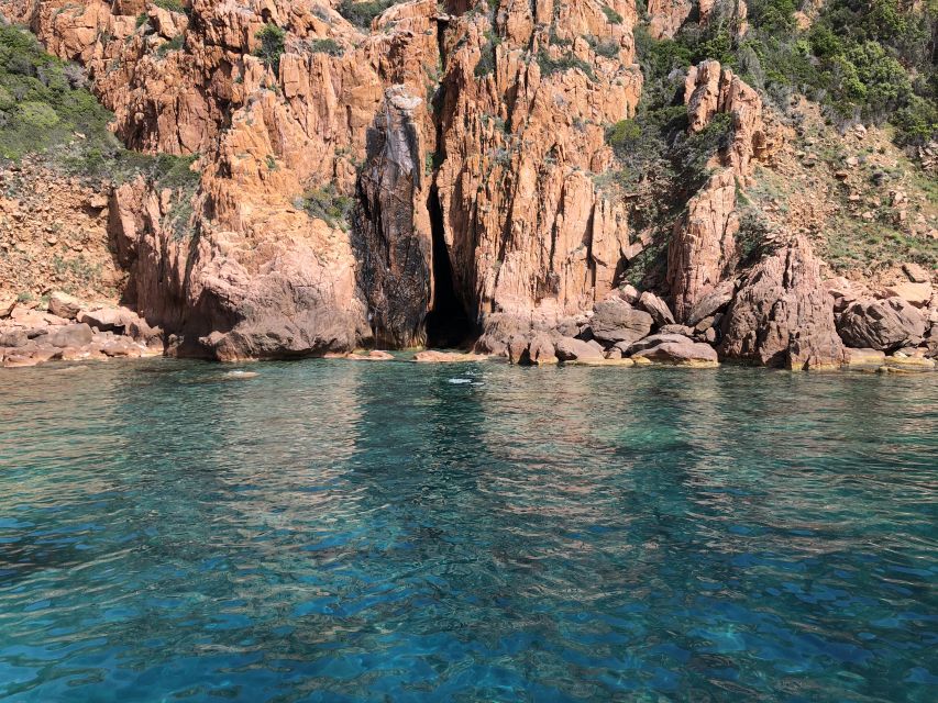 Sagone/Cargèse: Scandola, Piana, Girolata Cruise W/Swimming - Capo Rosso swimming stop: turquoise cove time when weather allows