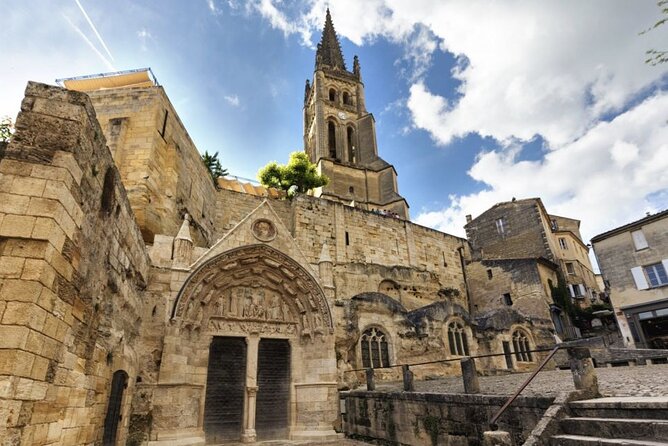 Saint-Émilion: Private Walking Tour & Magnificent Views - Saint-Émilion’s rock-cut church sets the tone