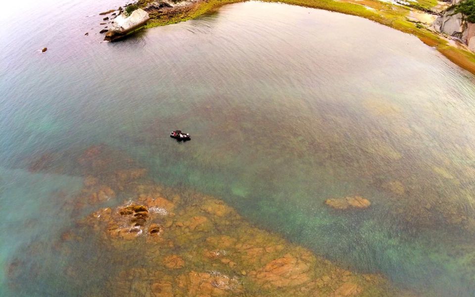 Saint-Jean-de-Luz, Basque country: Boat tour along the Coast - Bay of Loya and the Basque Corniche: water-level cliffs and that postcard angle