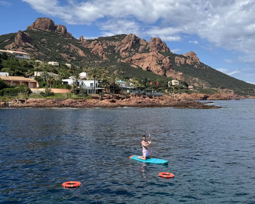 Saint-Raphaël: Golden Island Afternoon Cruise with Drinks - Cruising the Estérel: red volcanic rocks meet deep blue water