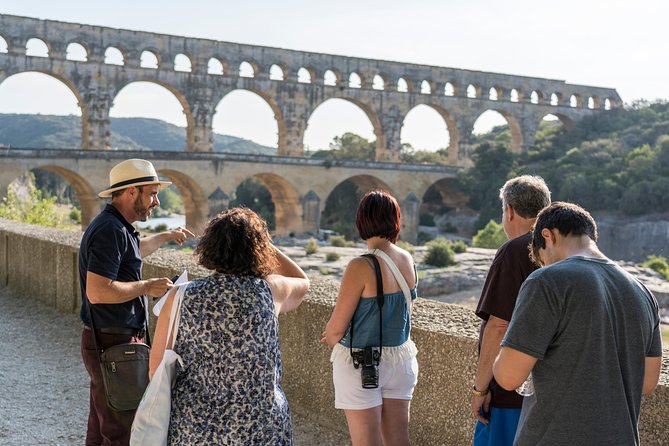 Saint Remy, Les Baux and Pont du Gard Small Group Half-Day Trip - Stop 1: Pont du Gard and the Roman Aqueduct Power of Scale