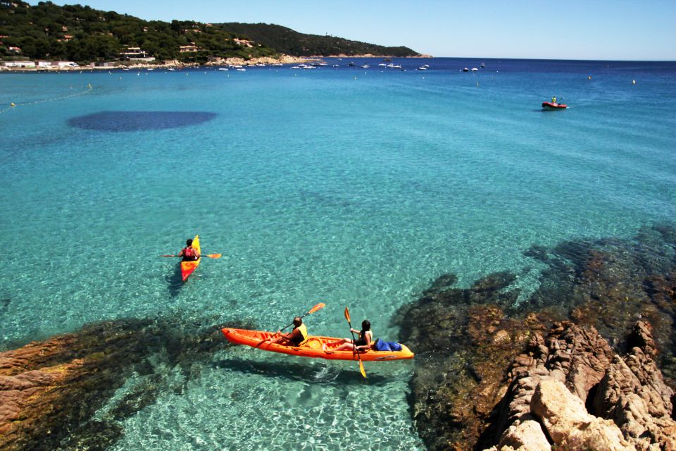 Saint-Tropez: Kayak Experience in Ramatuelle Reserve - Snorkeling in the Port-Cros National Park Area