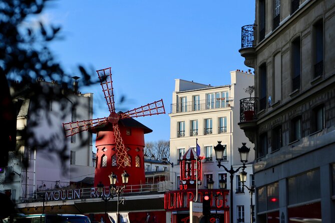 Scandalous Paris, audioguided smartphone tour - The Moulin Rouge, where the route reaches its finale