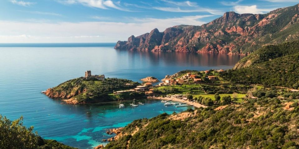 Scandola, Piana & Girolata - Piana calanques from the water: getting the famous rock texture right