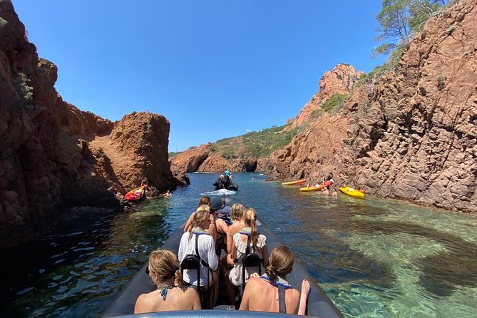 Sea excursion - Estérel Massif by boat - Guides, English, and the Small-Group Advantage