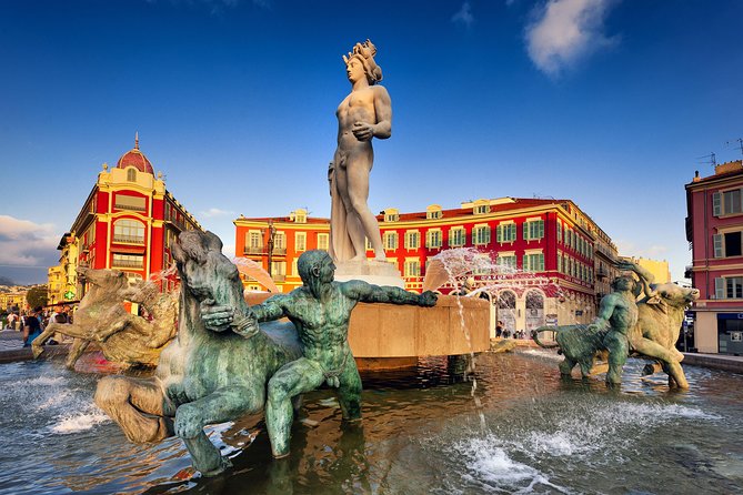 Secrets of Nice: Exclusive Private Walking Tour of Nice - Place Massena: Sun Fountain, Promenade du Paillon, and Getting Oriented Fast