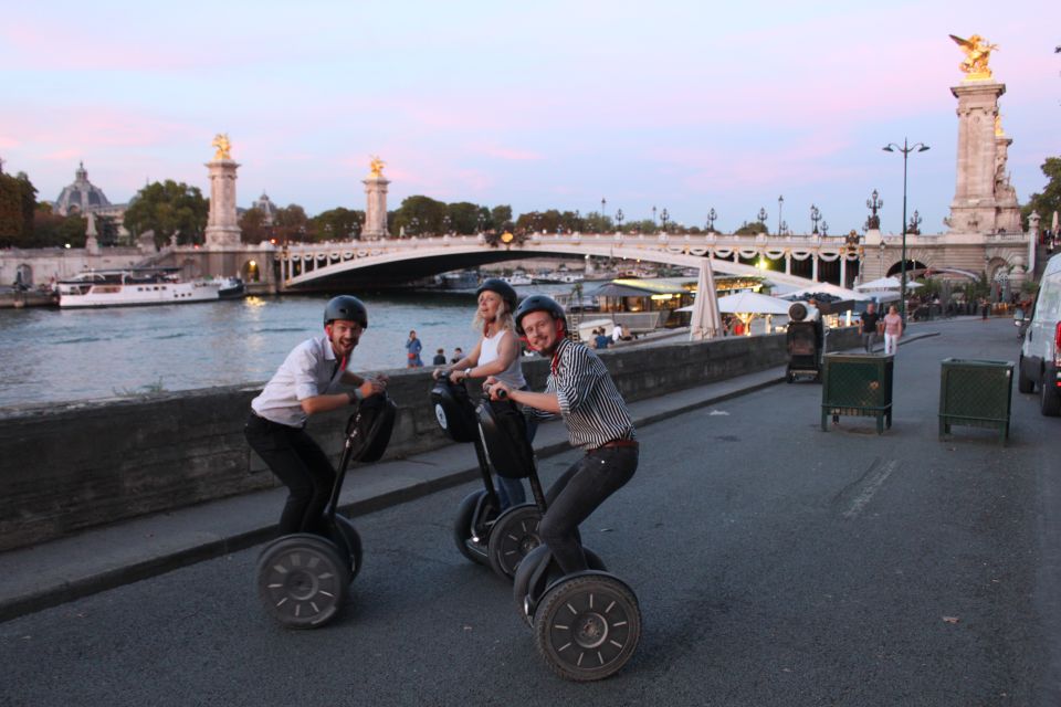 Segway private tour Lights of Paris - Pont Alexandre III: where you get the classic Paris postcard view