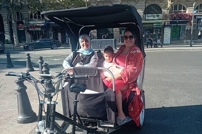 Sightseeing tour of most iconic parisian monuments (rickshaw) - Stop by Stop: Eiffel Tower to Arc de Triomphe Without the Marathon
