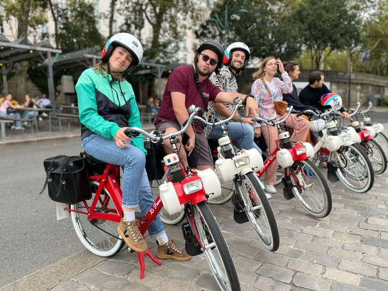Solex Guided Tour of Chic Paris - République and the ride toward central Paris