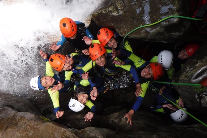 Sports Canyoning of Écouges bas in Vercors - Grenoble - Jumps, slides, and abseils: how the challenges fit different comfort levels