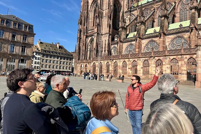 Strasbourg Historic Two-Hour Walking Tour with Local Guide - Notre-Dame de Strasbourg: The 142-Meter Tower and Rose Window from the Outside