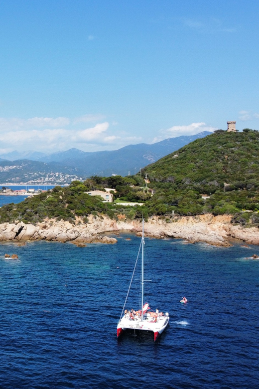 Sunset Boat Party DJ from Ajaccio - The cove swimming stop adds a welcome change of pace
