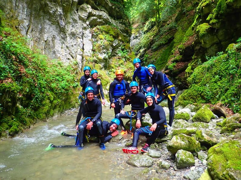 Talloires: Guided Canyoning Experience in Angon Canyon - The walk-in: where your fitness really shows