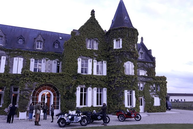 The Médoc in a sidecar, magic! - Riding the vineyard paths around Margaux